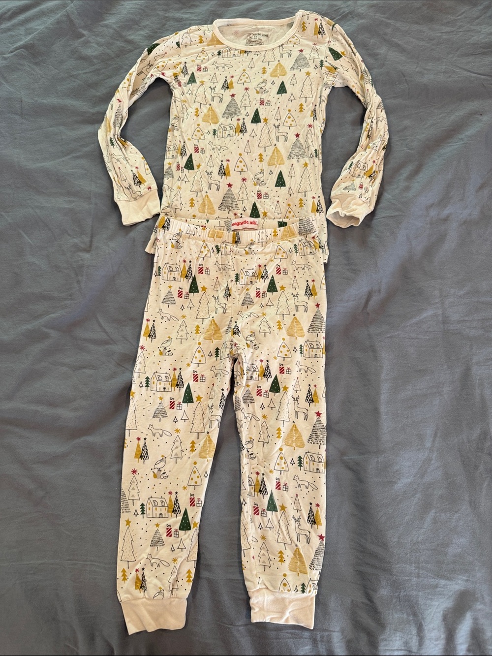 Magnetic me Christmas pajamas 2T silent night